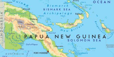 แผนที่ของ world. kgm ปาปัวนิวกินี